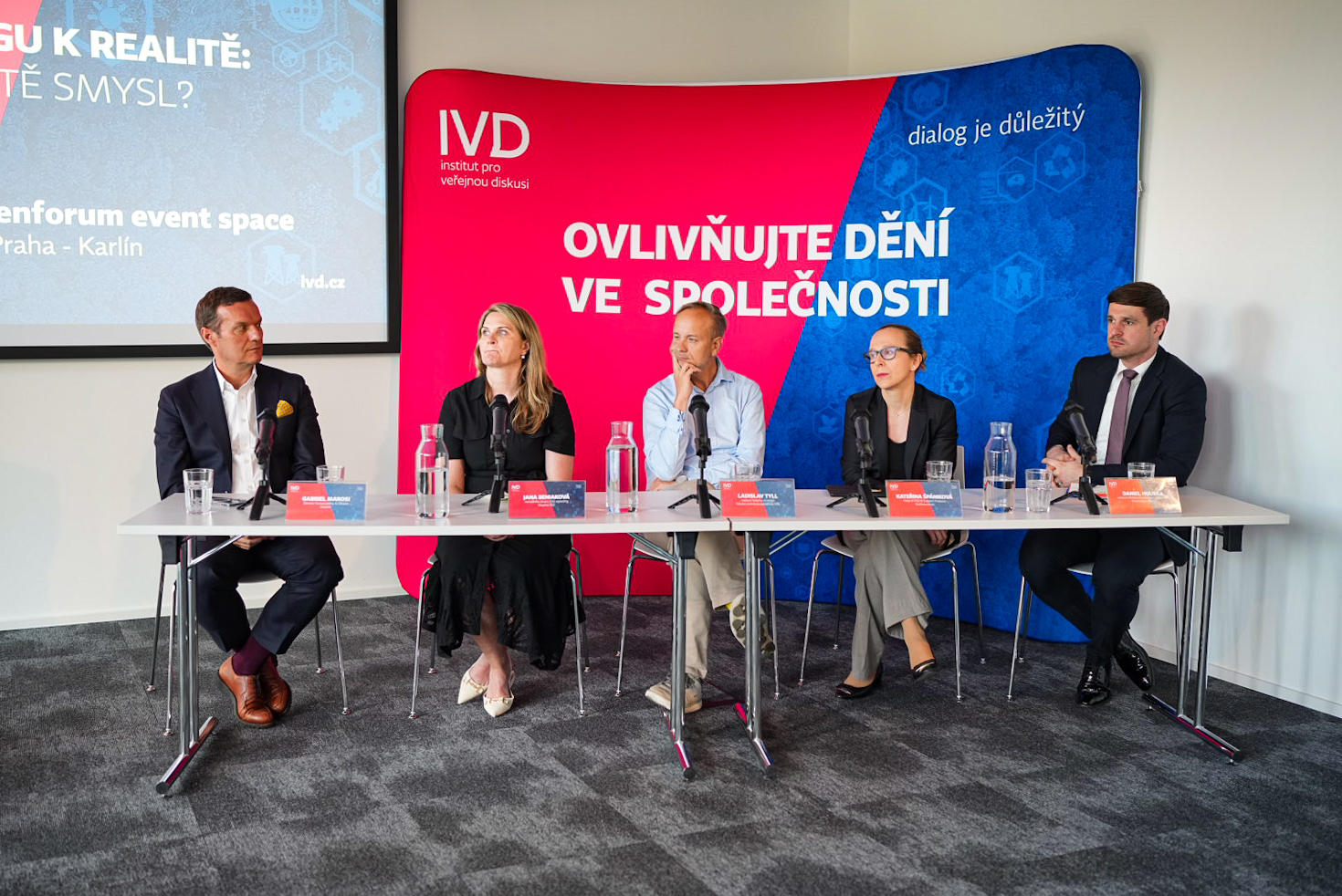 Institut pro veřejnou diskusi (IVD) uspořádal v červnu 2025 konferenci s názvem od „Od reportingu k realitě: Má ESG ještě smysl?“. Zdroj: IVD